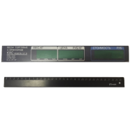 CAS Компл. части/ LP стекло дисплея(Rear)